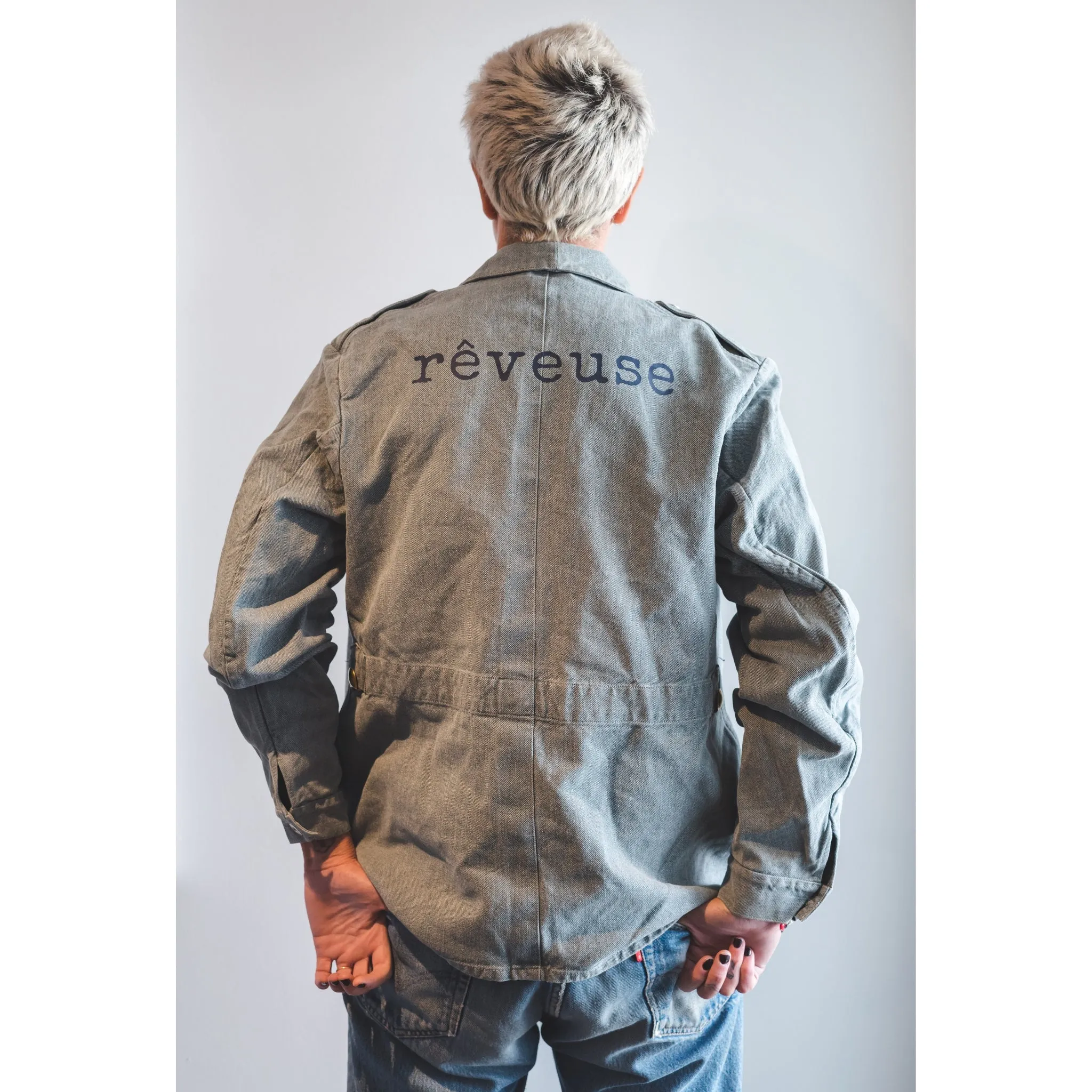 'Reveuse' Repurposed Military Jacket