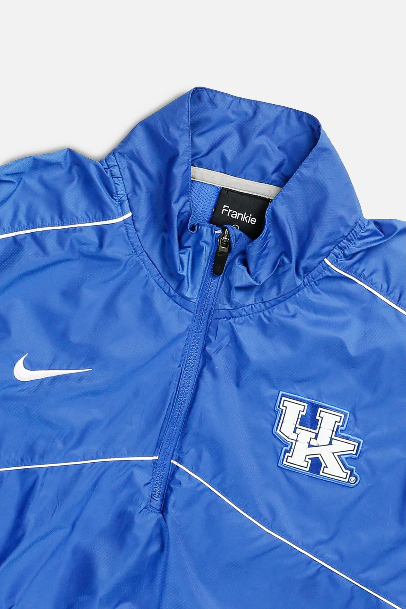 Rework Nike Crop Kentucky Pullover Windbreaker - XL