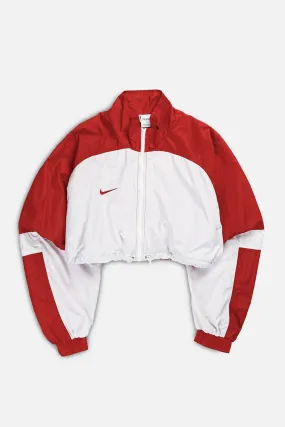 Rework Nike Crop Windbreaker - XL