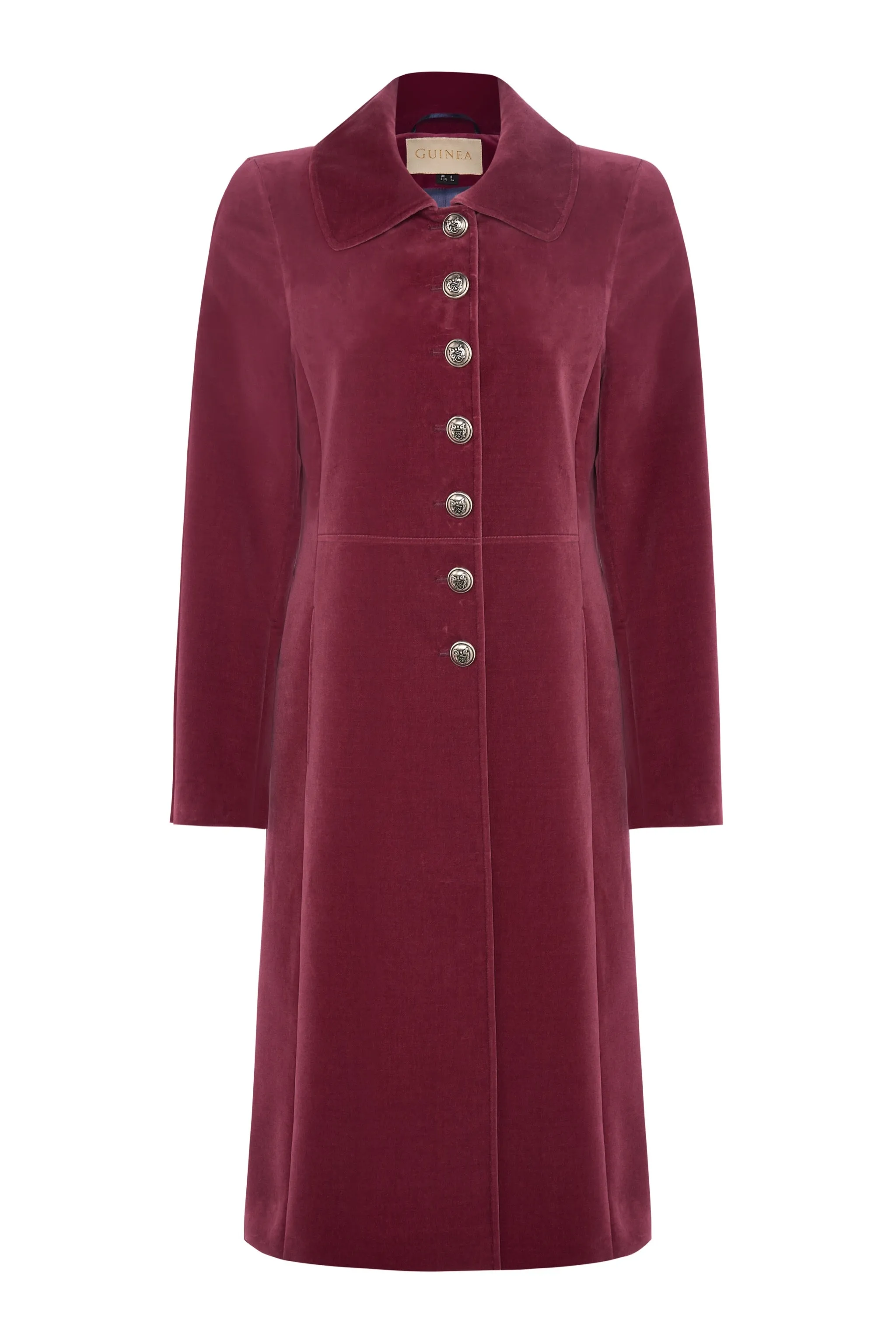 Richmond - Rose Pink Velvet Coat - 65% OFF