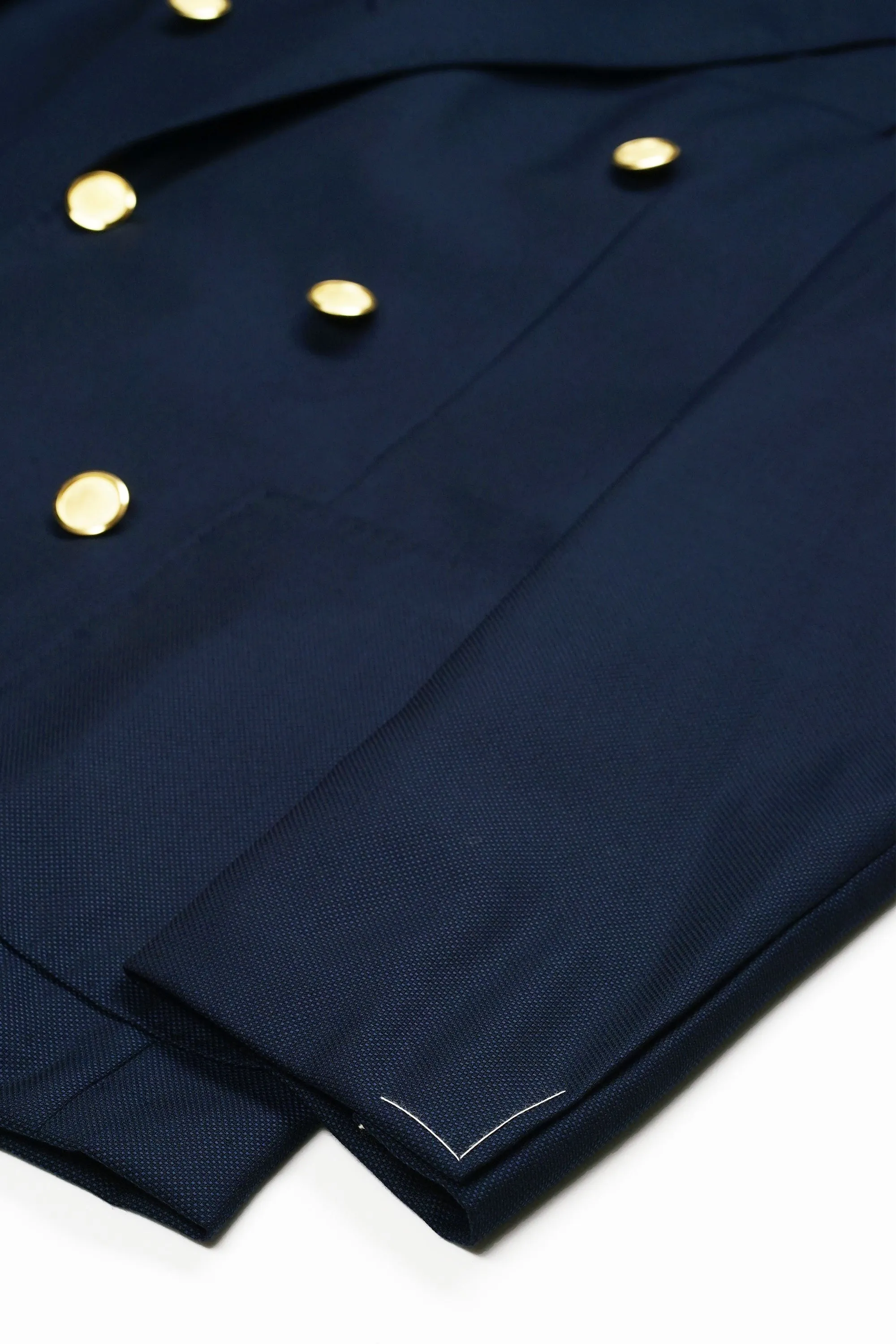 Ring Jacket 304 Navy Wool Double Breasted Sport Coat