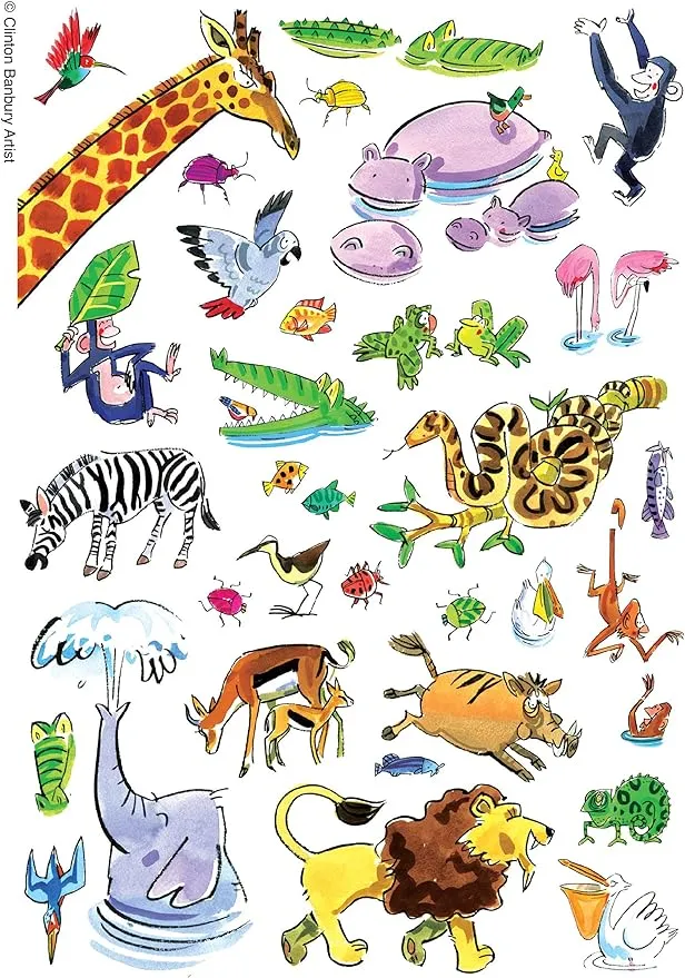 Scribble Down Activity Books - Various Scenes