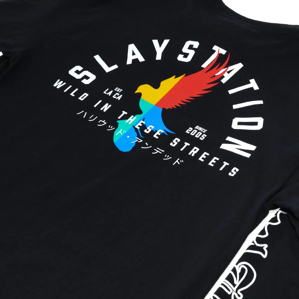 Slaystation Long Sleeve (Black)