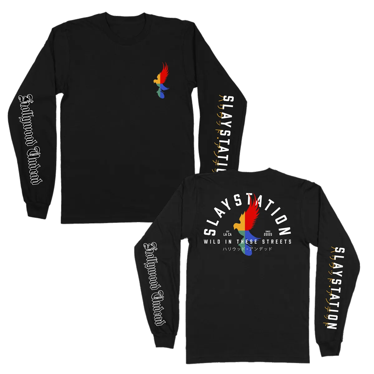 Slaystation Long Sleeve (Black)