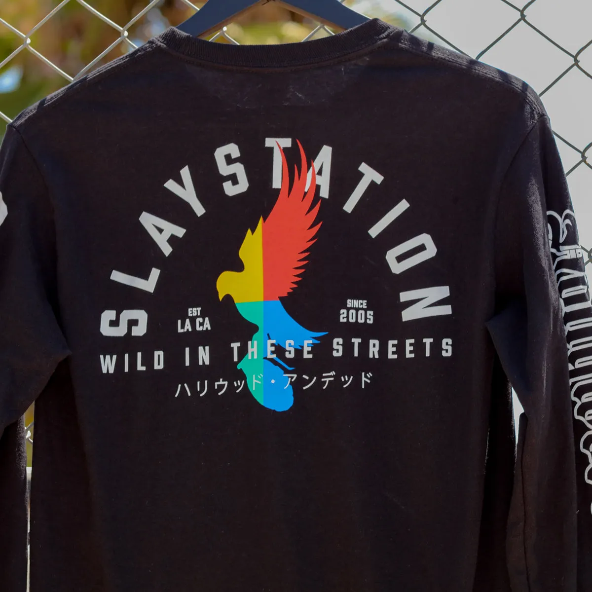 Slaystation Long Sleeve (Black)