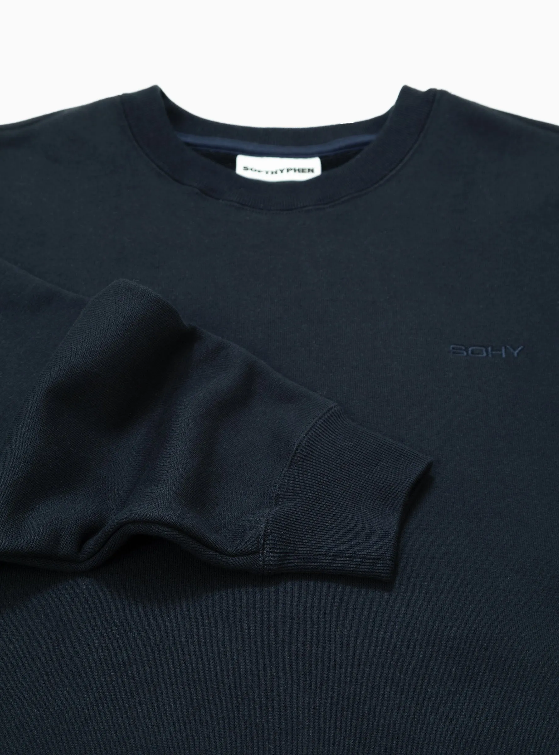 Navy Blue SOHY Unisex Sweatshirt for Ultimate Comfort