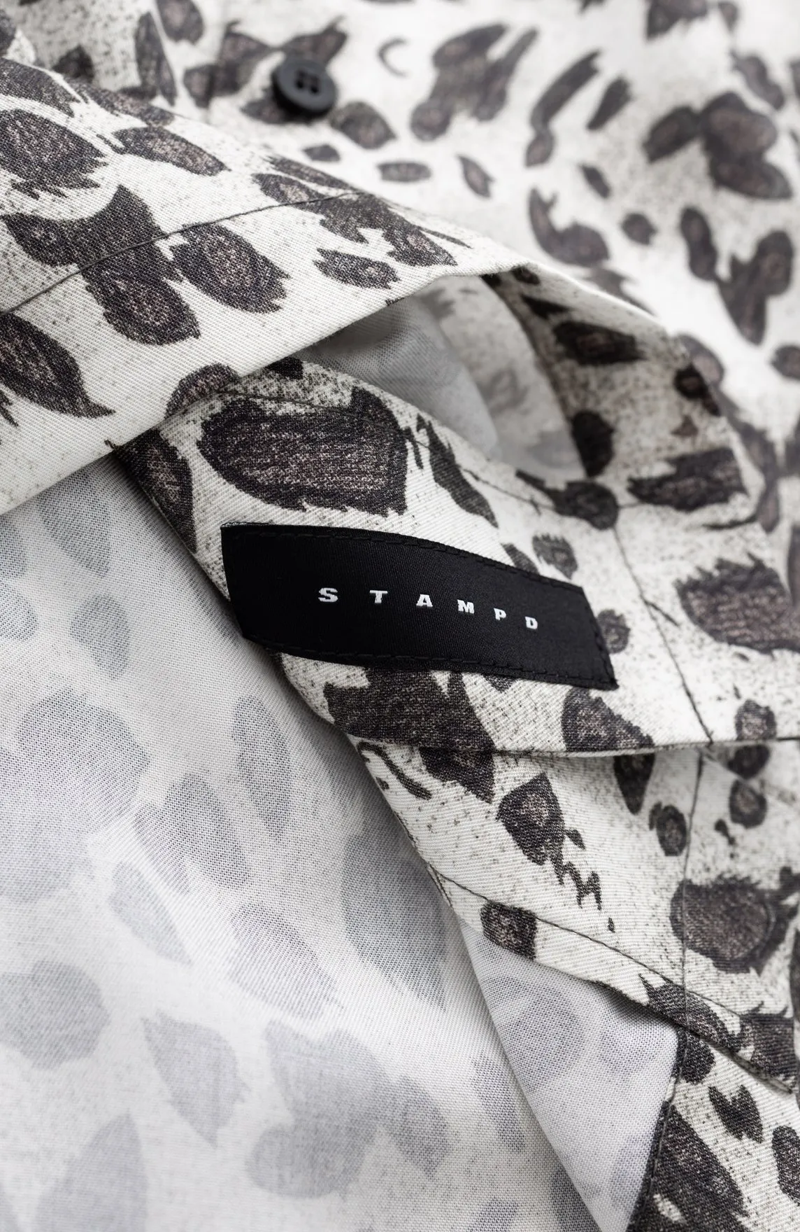 Stampd Leopard SS Woven Button Down