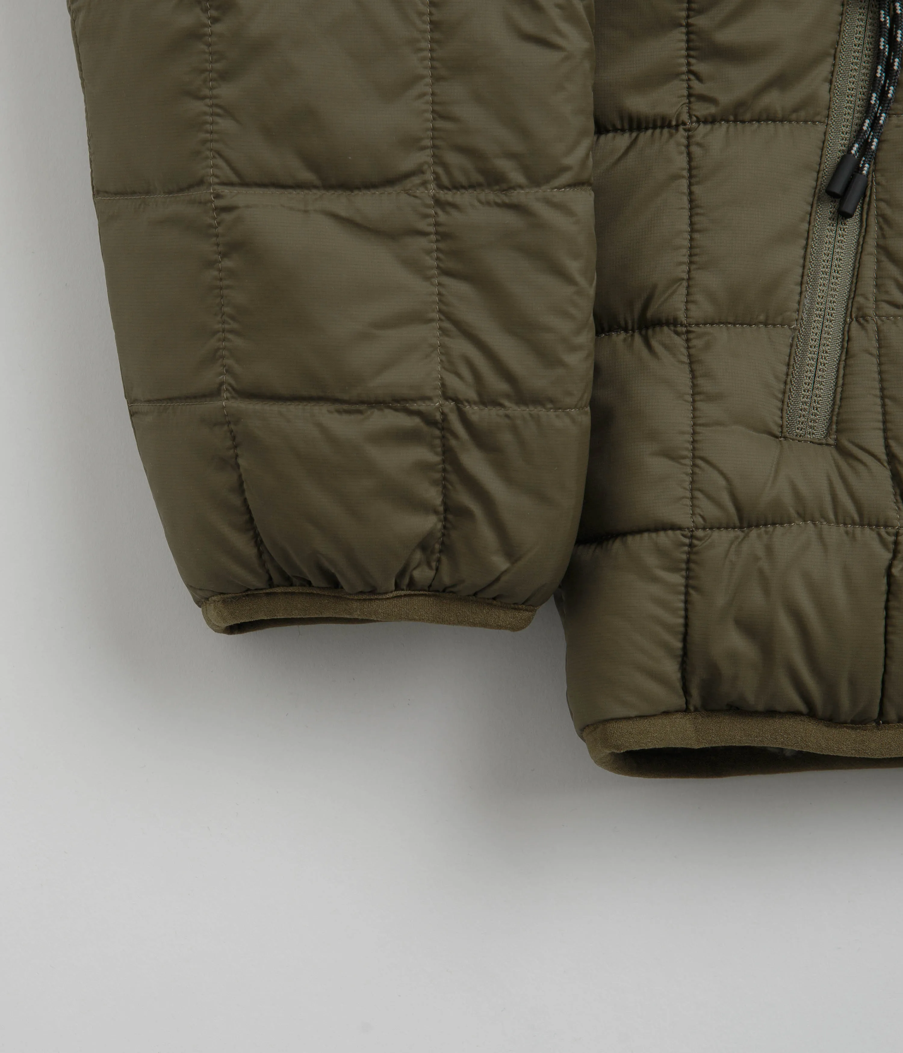 Taion Down x Boa Reversible Hooded Jacket - Olive / Dark Olive