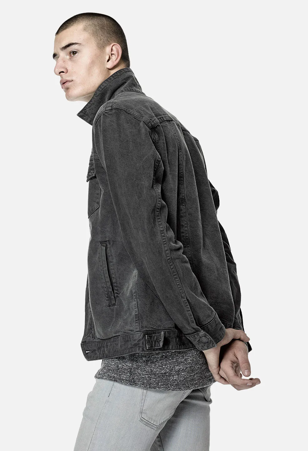 Thumper Jacket / Washed Black