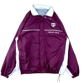 Vintage Texas A & M Windbreaker - L