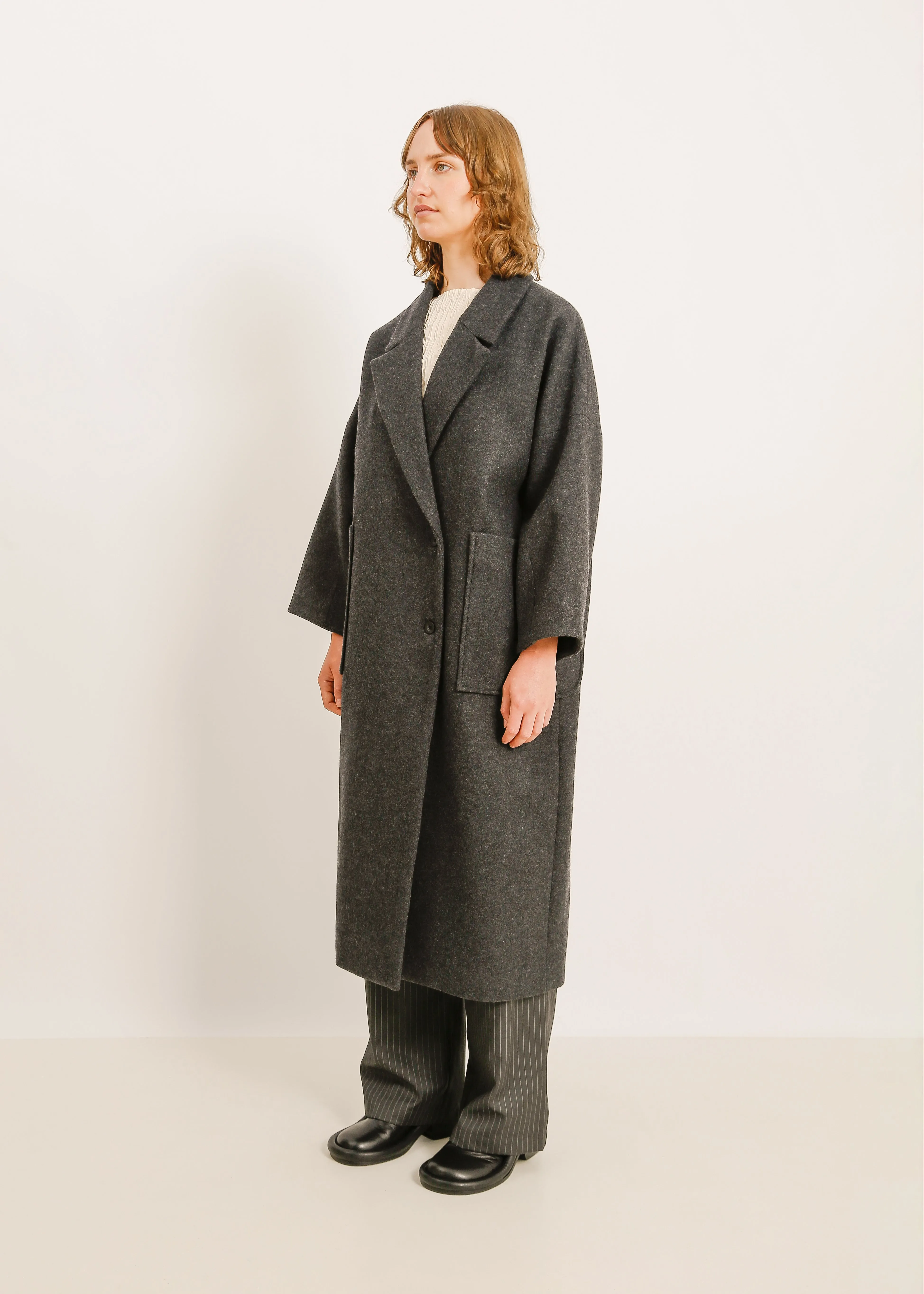 W24 | RYLEE COAT / CHARCOAL