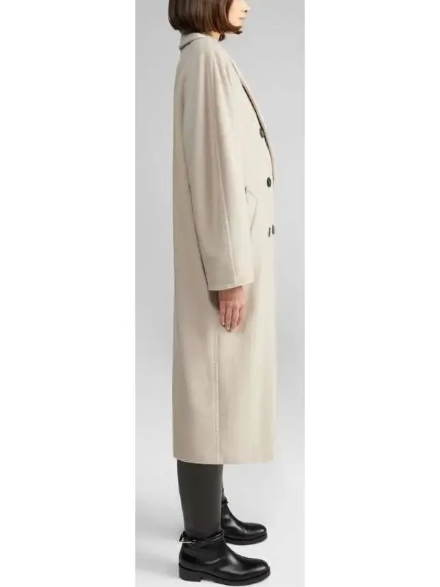 Women’s Double-Breasted Wool and Cashmere-blend Icon Coat, Turtledove