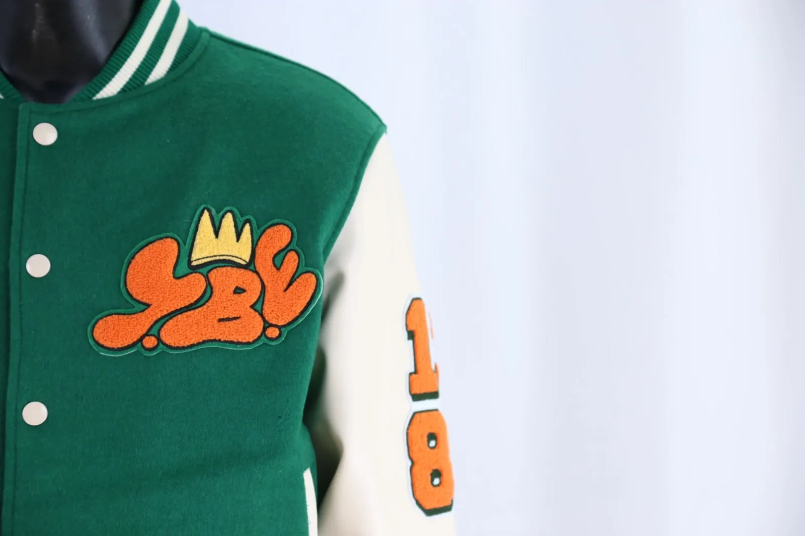 YBE Varsity Jacket - Green